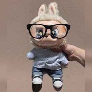 Pop Mart THE MONSTERS FLIP WITH ME Vinyl Plush , Doll Used For Display Only